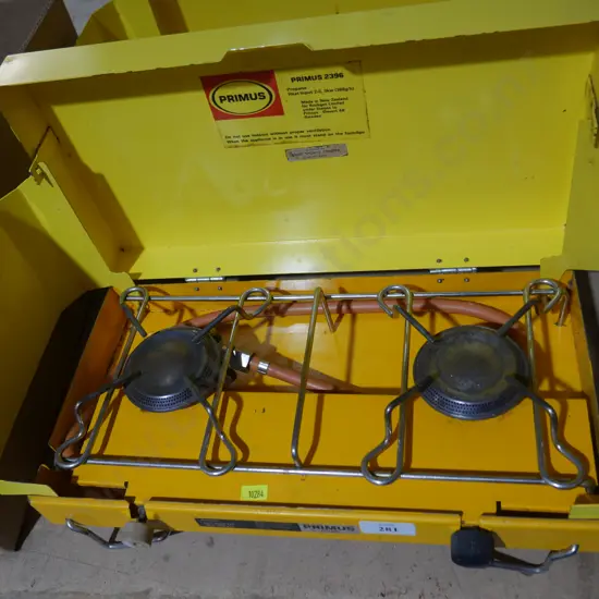 Primus two burner camp cooker