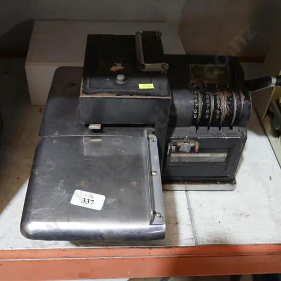 Vintage franking machine