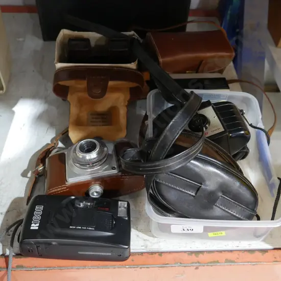 Assorted cameras