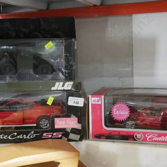 3 model cars