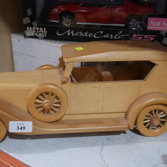 Wooden car