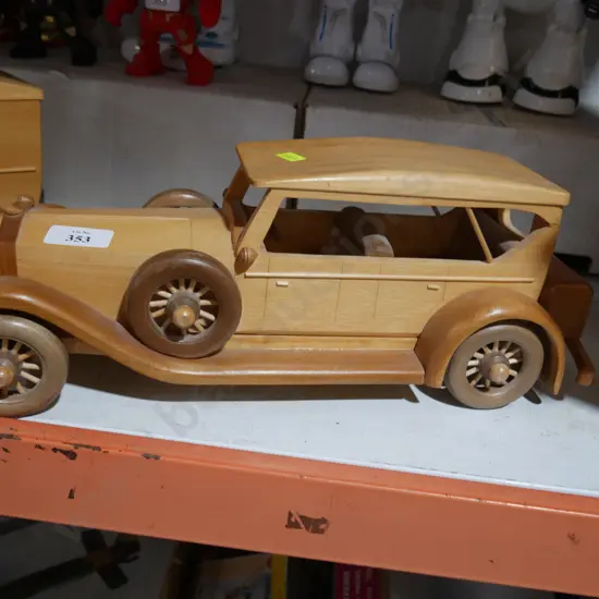 Wooden car