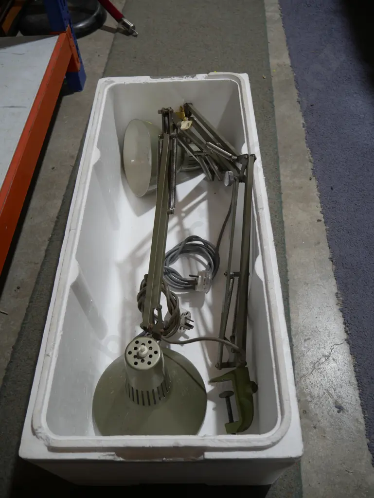 Two angle poised lamps Image 1++