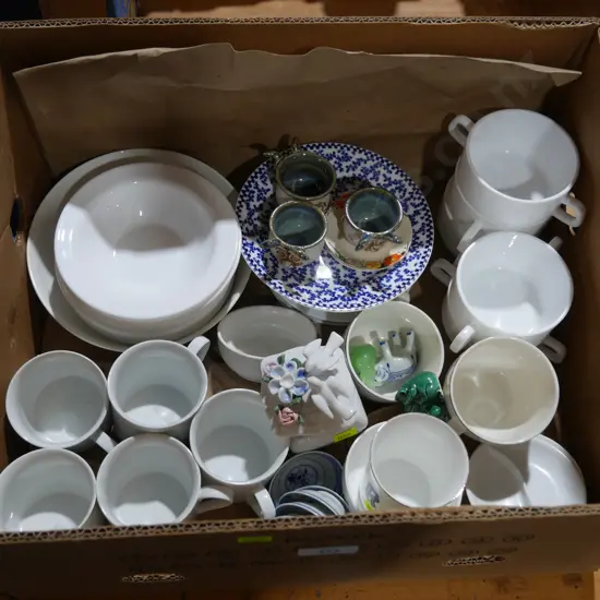Cups and plates