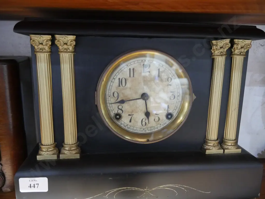 Two mantle clocks Image 1++