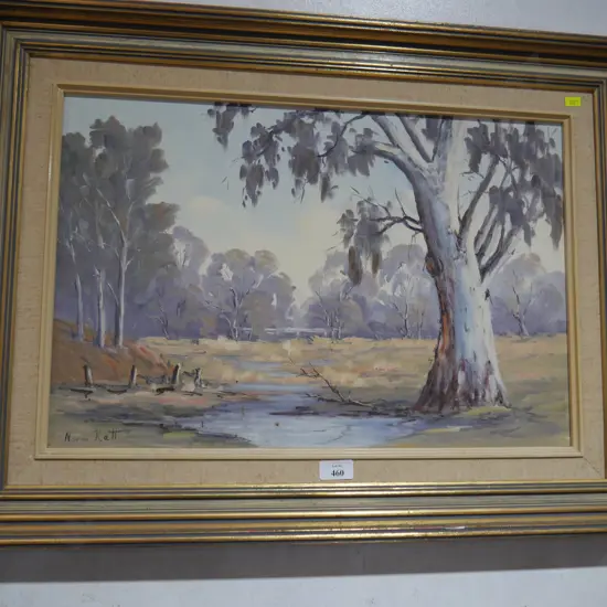 Oil painting by Norma Kett