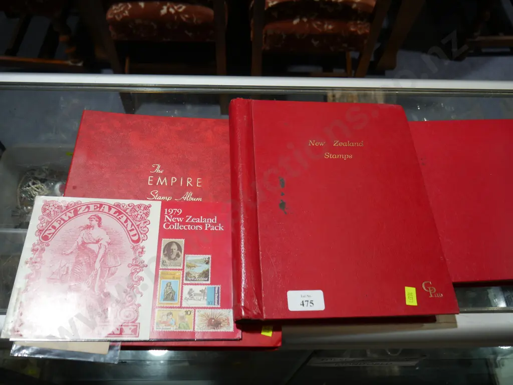 Three stamp albums Image 1++