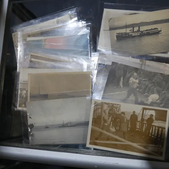 Shipping/navel postcards