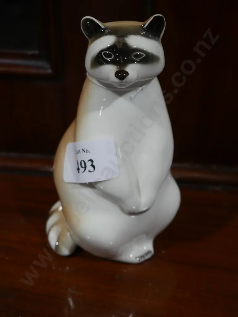 Lomonosov porcelain raccoon Image 1++