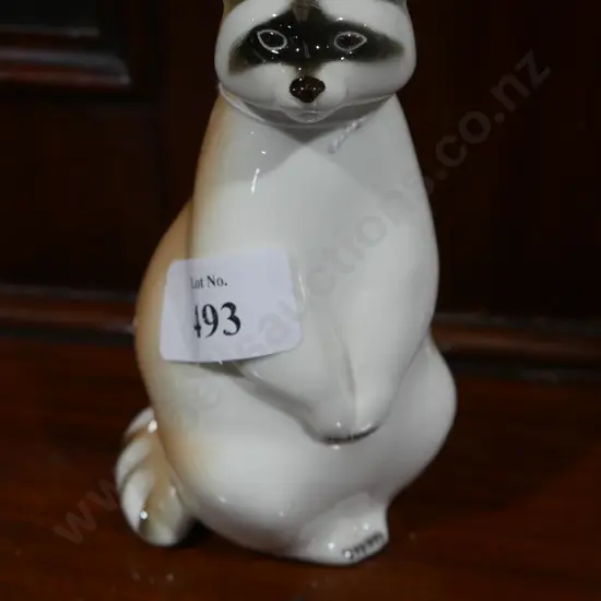 Lomonosov porcelain raccoon