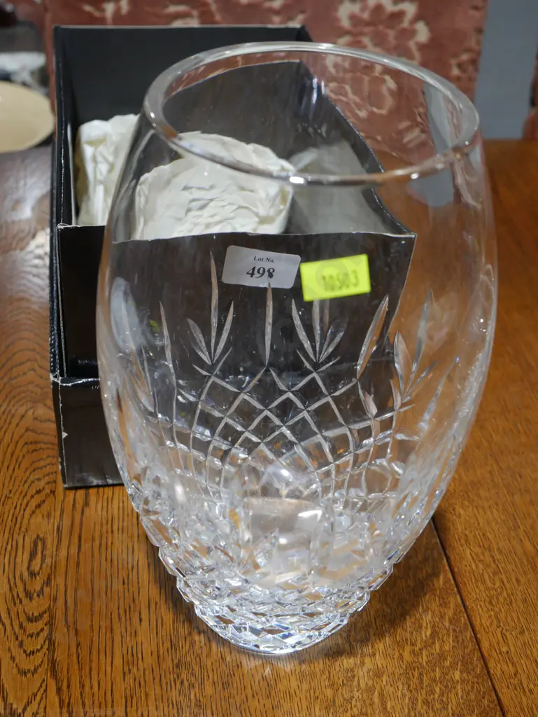 Royal Doulton crystal vase Image 1++