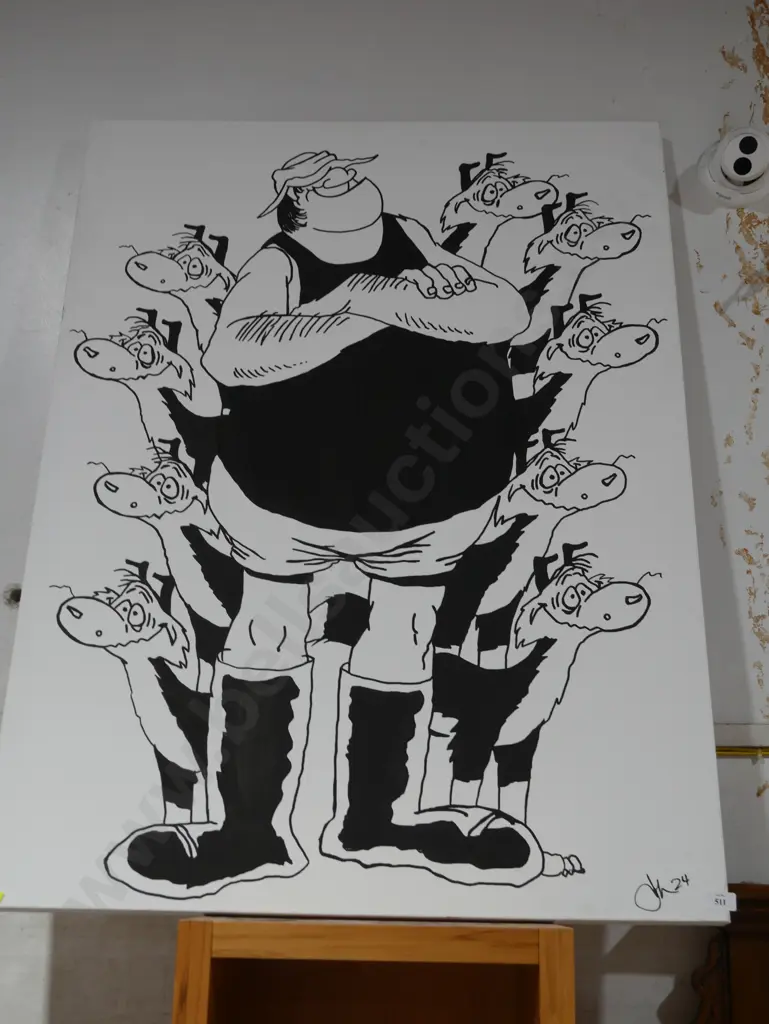 Footrot flats canvas Image 1++