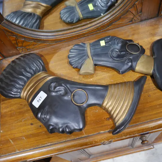 African wall hangings