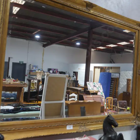 Gilt framed mirror