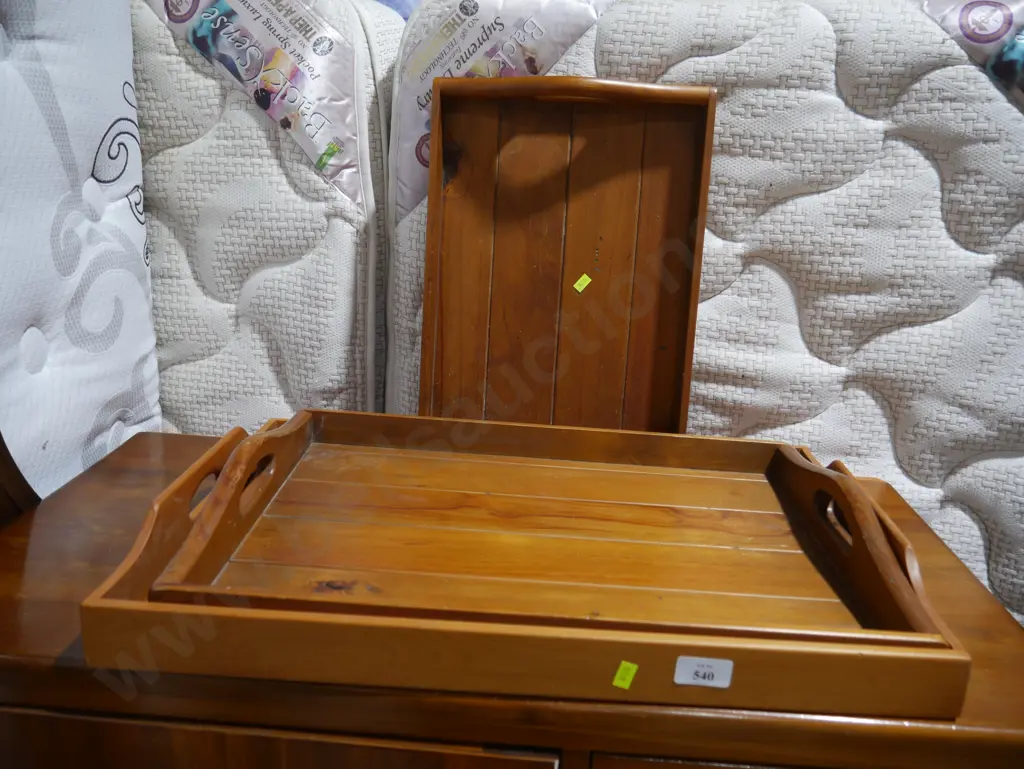 3 wooden trays Image 1++