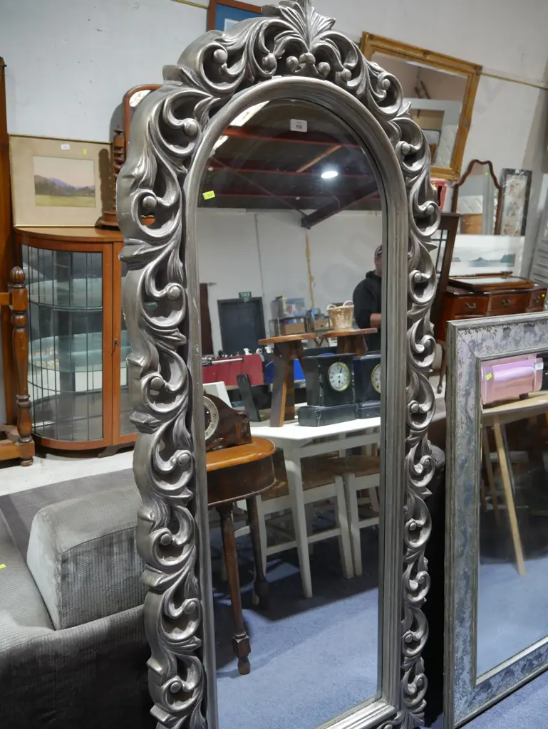 Ornate frame full length mirror Image 1++