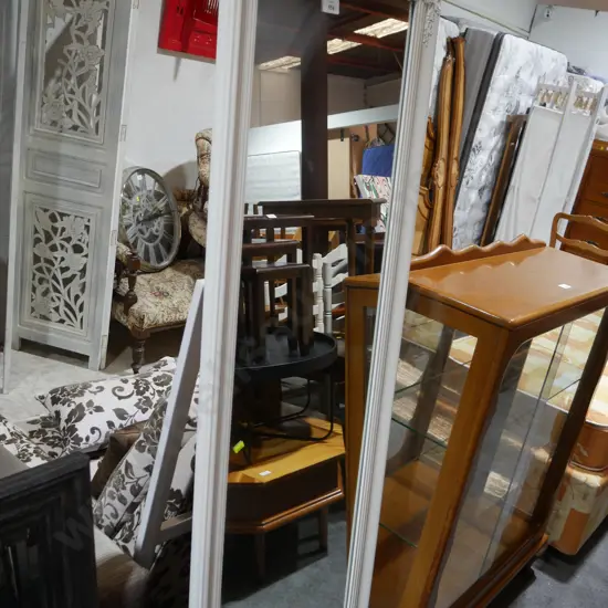 Full length standing mirror