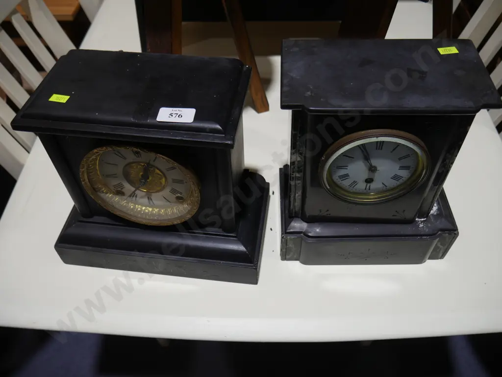 2 mantle clocks Image 1++