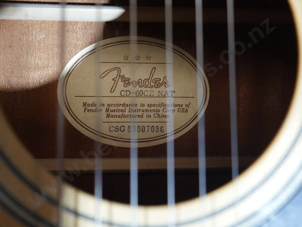 Fender electric classic guitar and case Image 1++