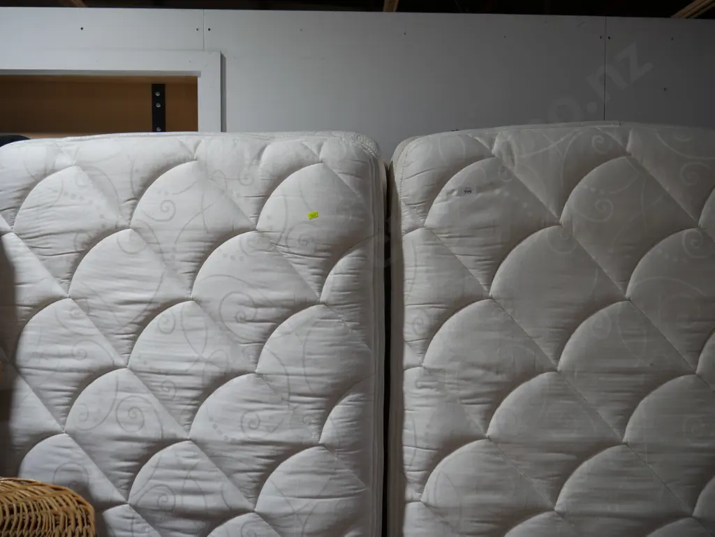 Two single beds with head boards Image 1++