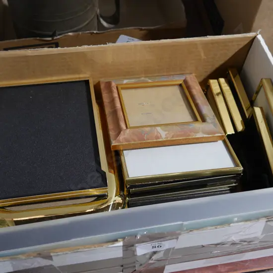 Box of picture frames