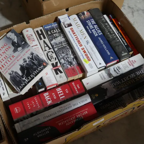 Box of war books