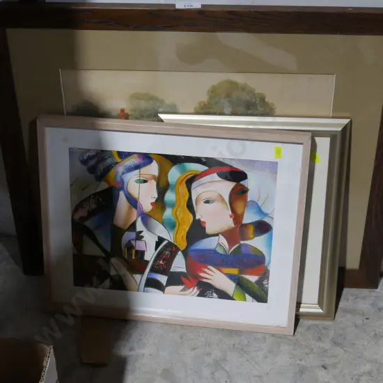 Framed artworks