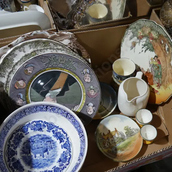 Royal Doulton cabinet plates etc