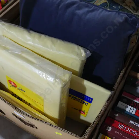 Bed sheets, cushions