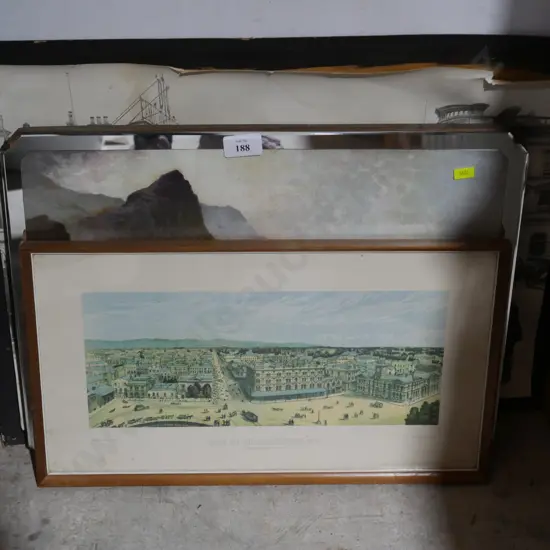 Framed print, picture mirror etc