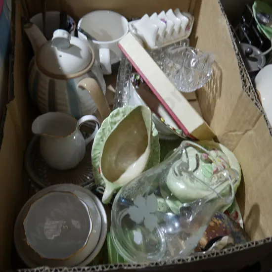 China, glassware etc