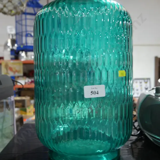Large glass vase