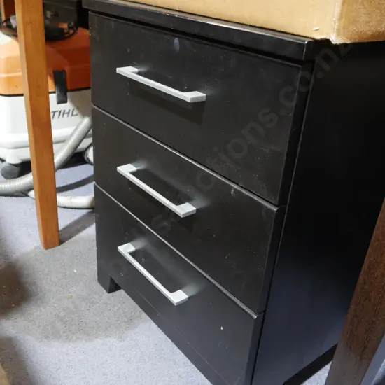 Tall boy and bedside