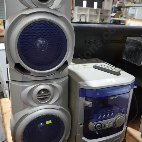 Sharp stereo system