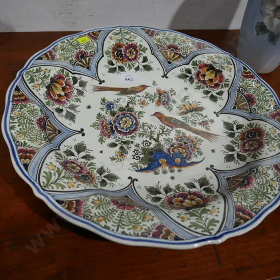 Large Delft display plate