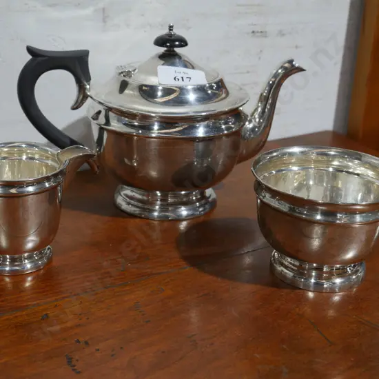 Sterling Silver tea service, 3 piece