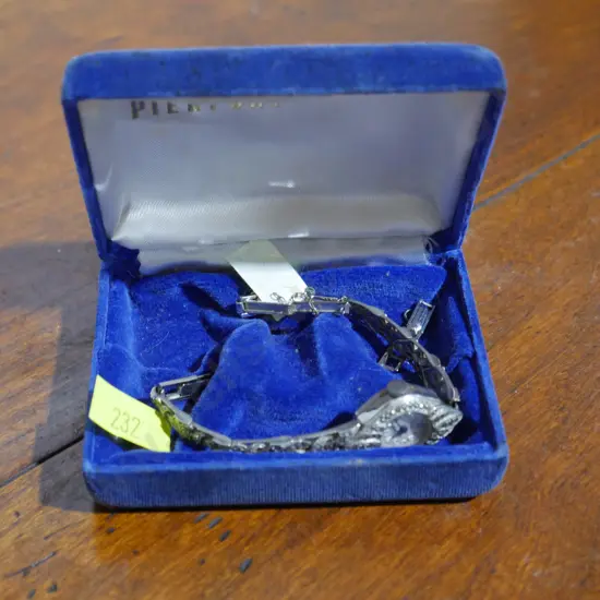 Marcasite ladies watch