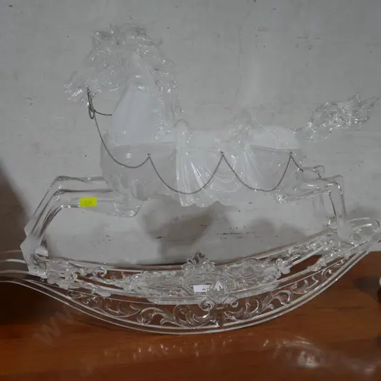 Resin rocking horse