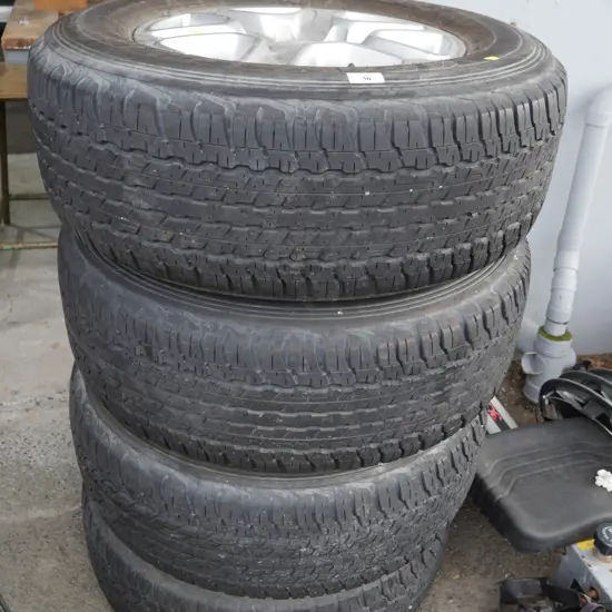 4 tyres