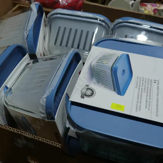 Kitchen aid containers