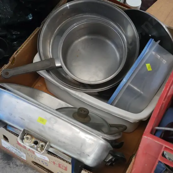 Pots, pans etc