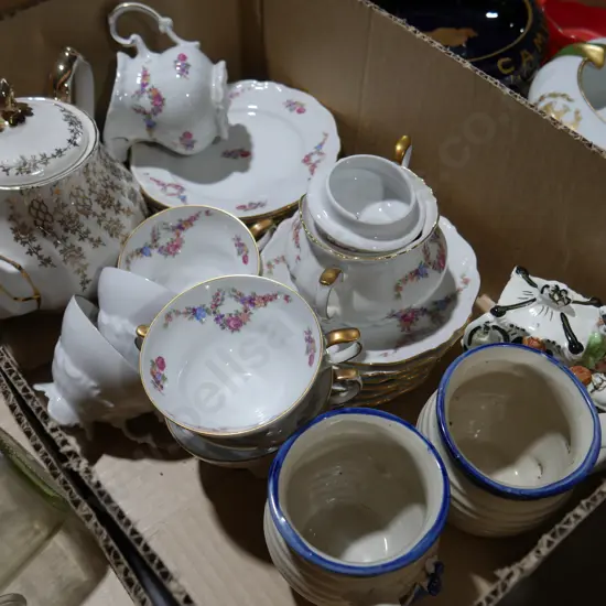 German tea set etc