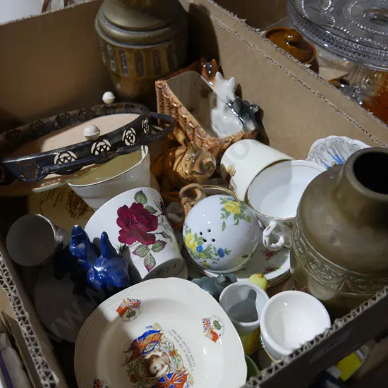 China, brassware etc