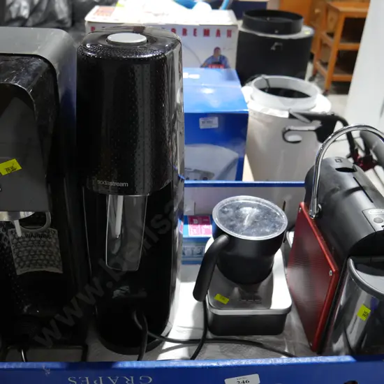 Box of kitchen appliances