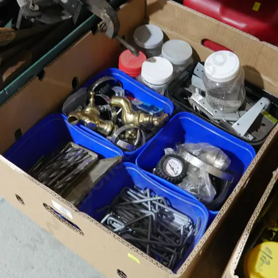 Drills taps hinges ect