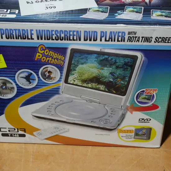 Portable DVD player