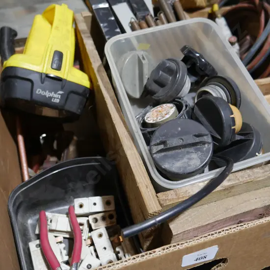 Fuel caps, springs, fuses etc