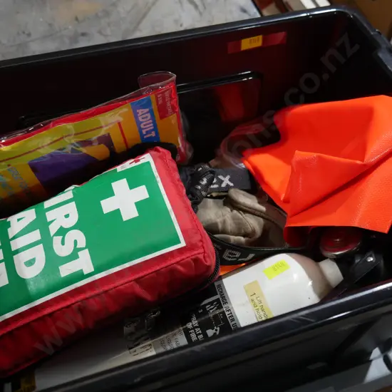 First aid kit etc