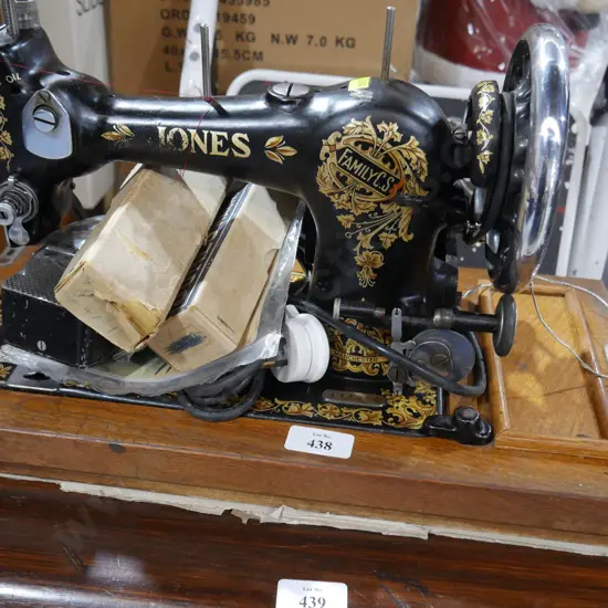 Jones sewing machine