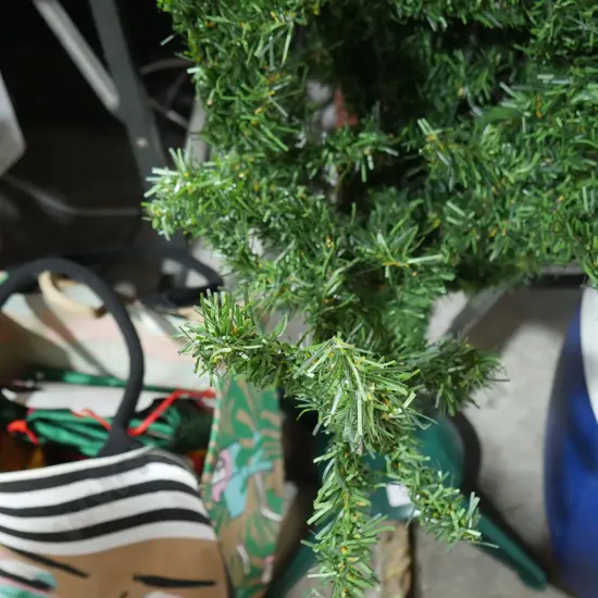 Christmas tree and decorations